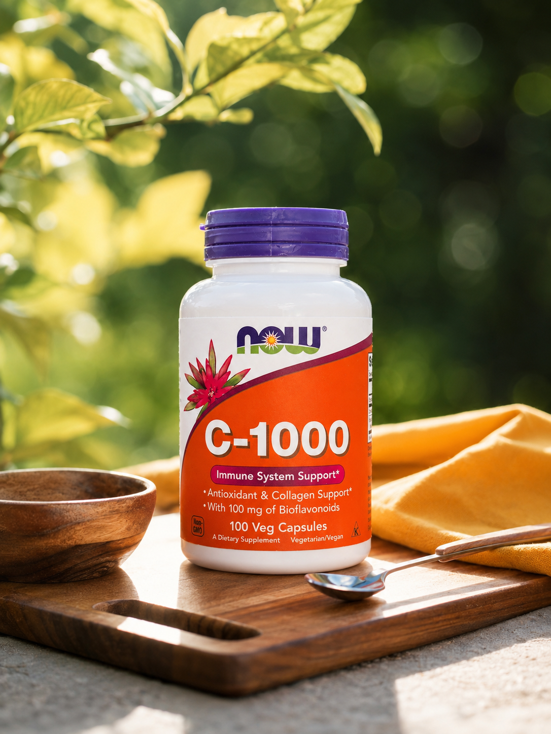 C-1000 BIOFLAVONOIDES - 100 Cápsulas Vegetales by NOW FOODS