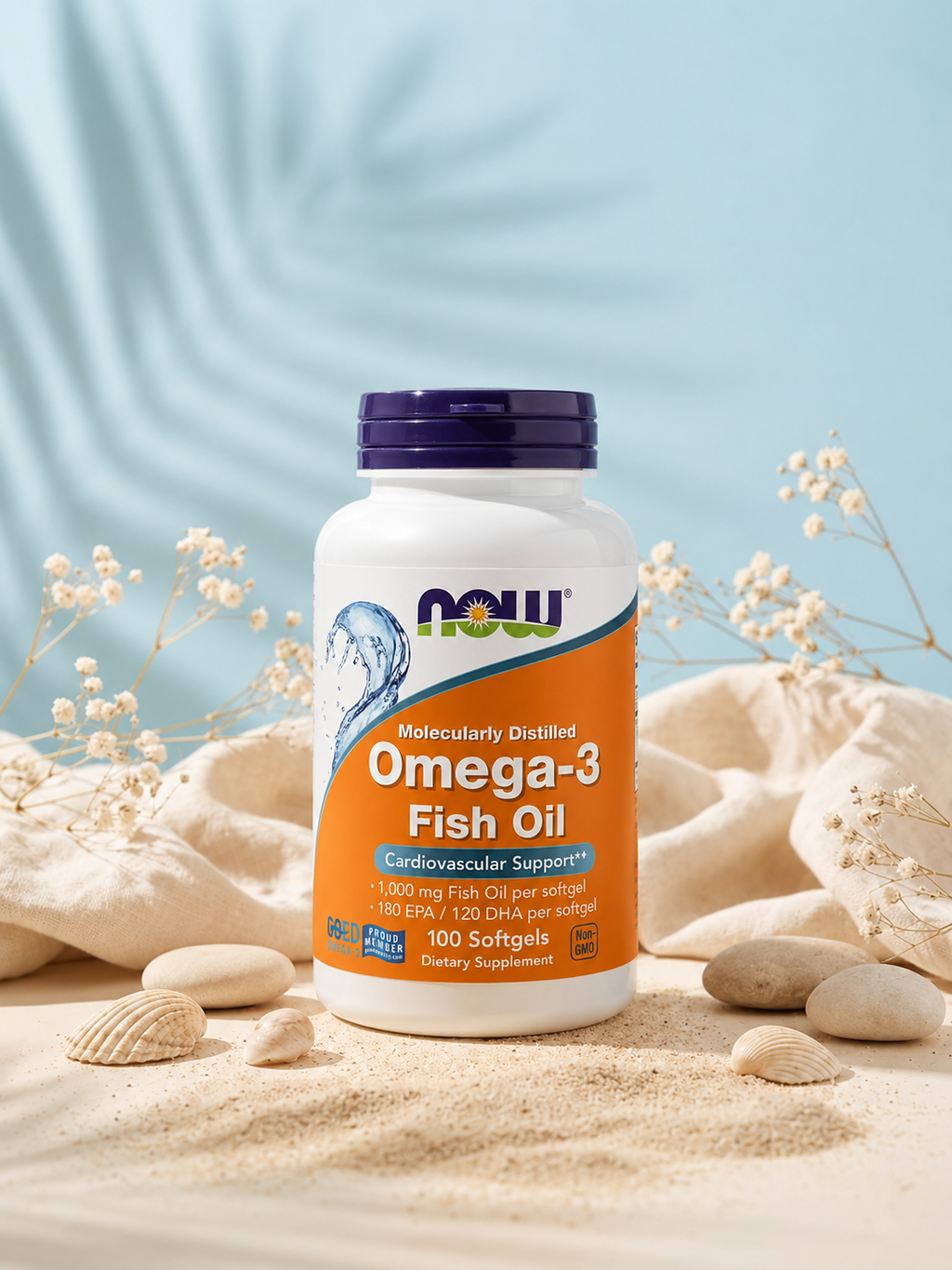OMEGA-3 ACEITE DE PESCADO DHA 100 SOFTGELS