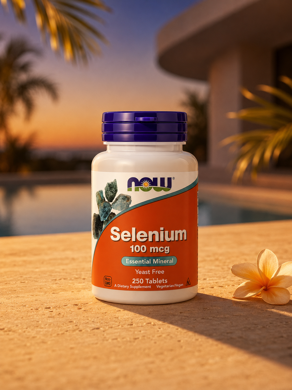 SELENIO 100MCG 250 TABS by NOW FOODS