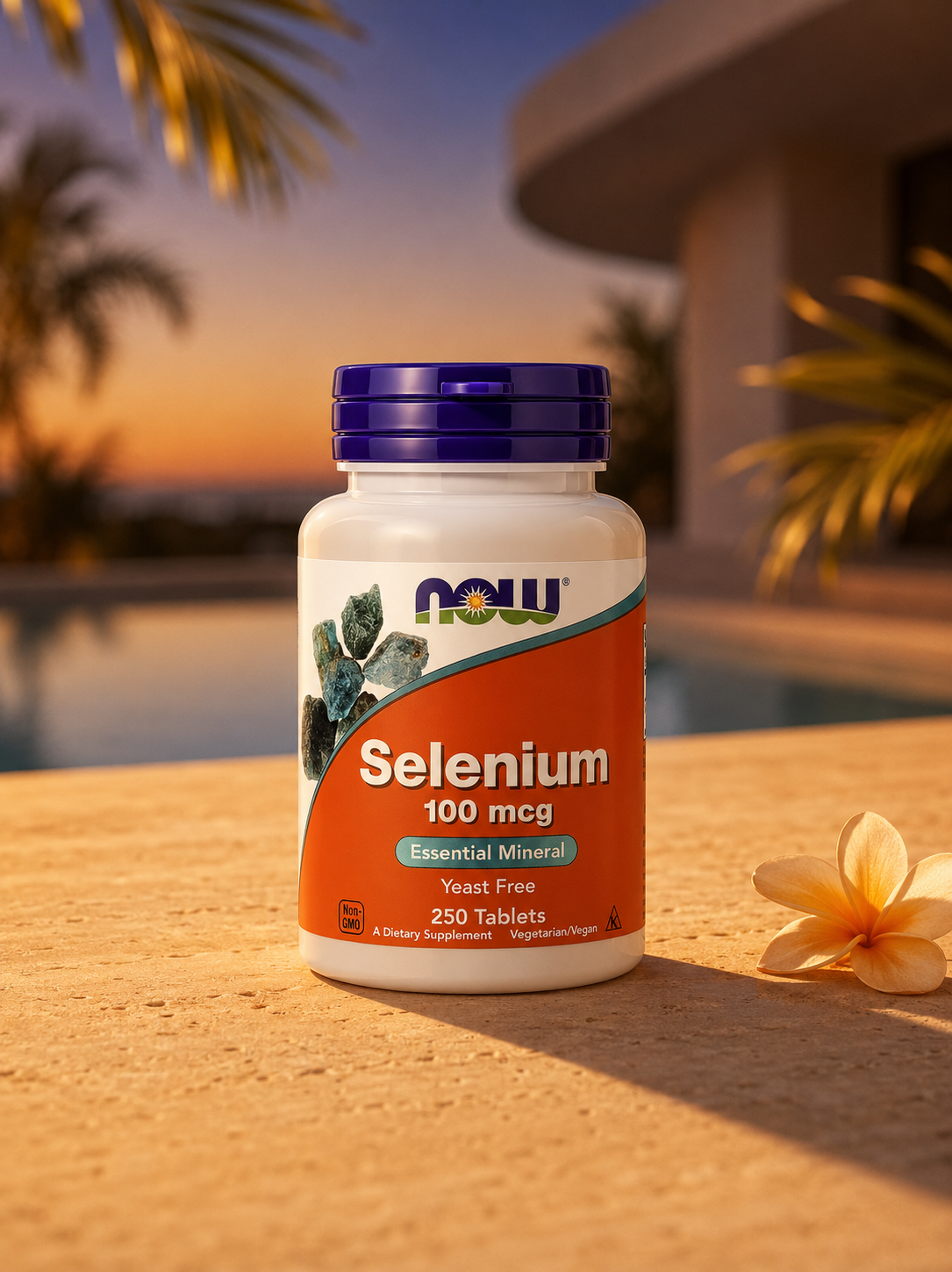 SELENIO 100MCG 250 TABS by NOW FOODS