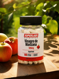 VINAGRE DE MANZANA  - 500MG 100 CAPSULAS by SUPERLABS