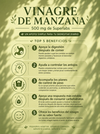 VINAGRE DE MANZANA  - 500MG 100 CAPSULAS by SUPERLABS