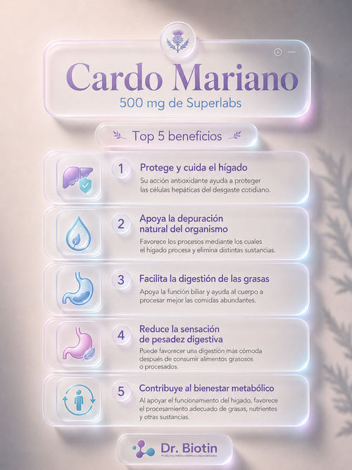 CARDO MARIANO 500MG - 100 CAPS by SUPERLABS