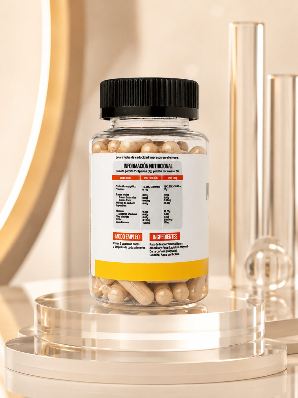 MACA PREMIUM 500MG - 100 CAPSULAS by SUPERLABS