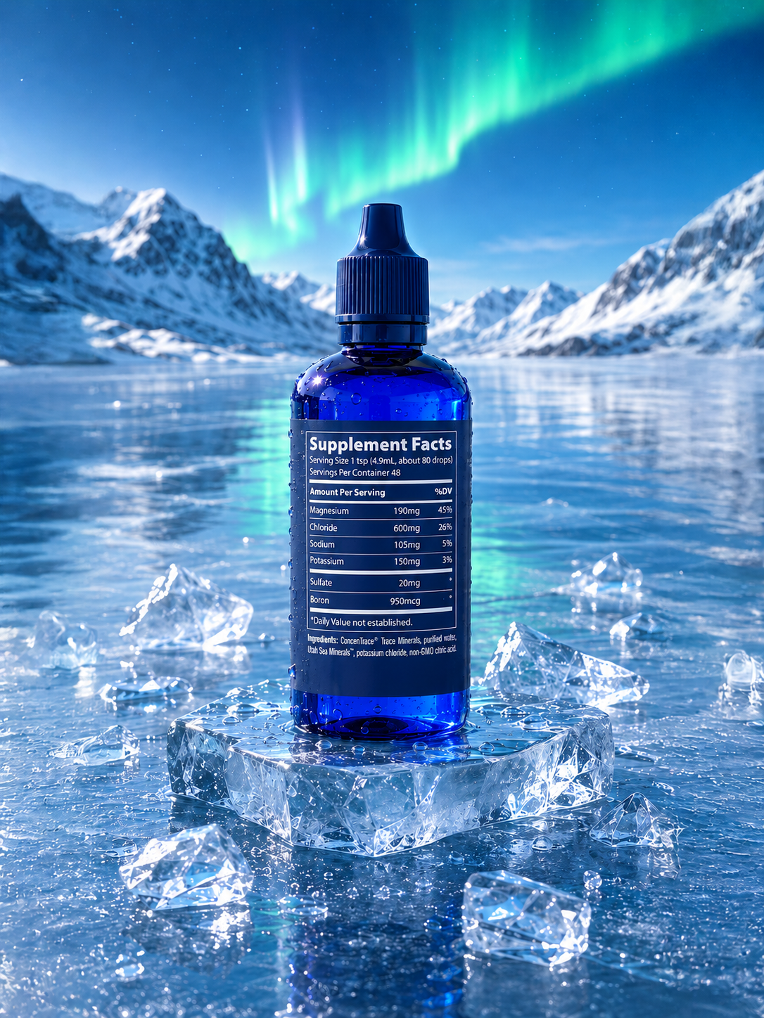 40,000 Volts - Electrolitos Concentrados 237ml by TRACE MINERALS