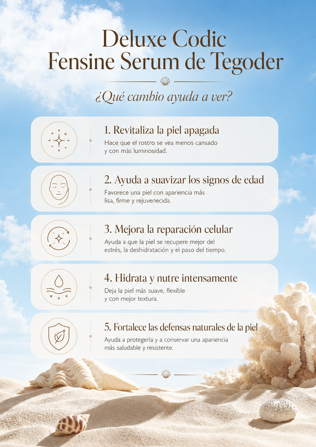 Deluxe Codic Fensine Serum / Suero activador celular 50ml by TEGODER