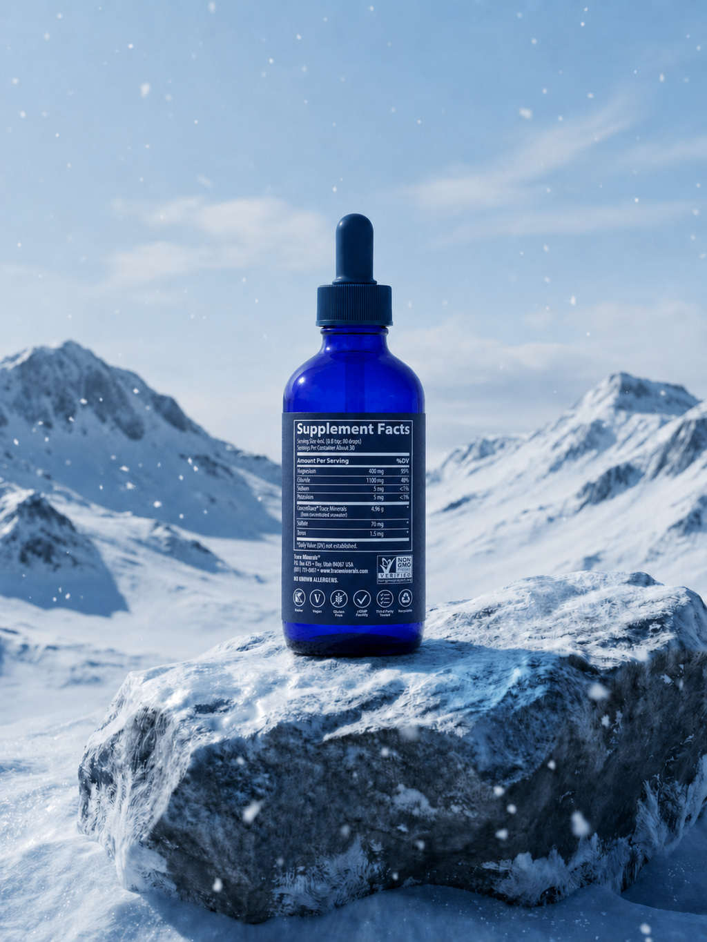 IONIC D3 + K2 2OZ 59 ML by TRACE MINERALS