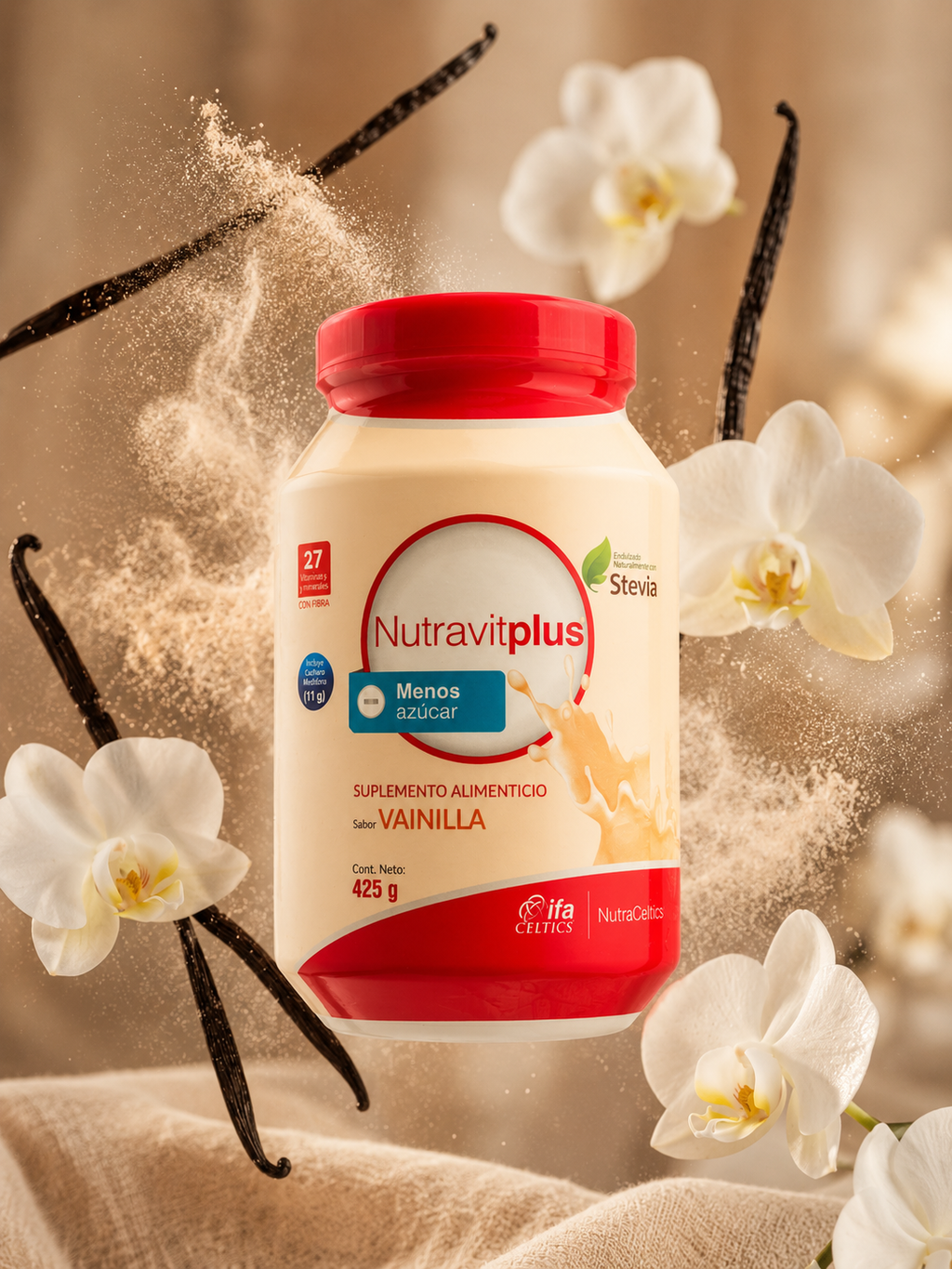 Nutravitplus 425g by IFA Celtics - Endulzado con Stevia