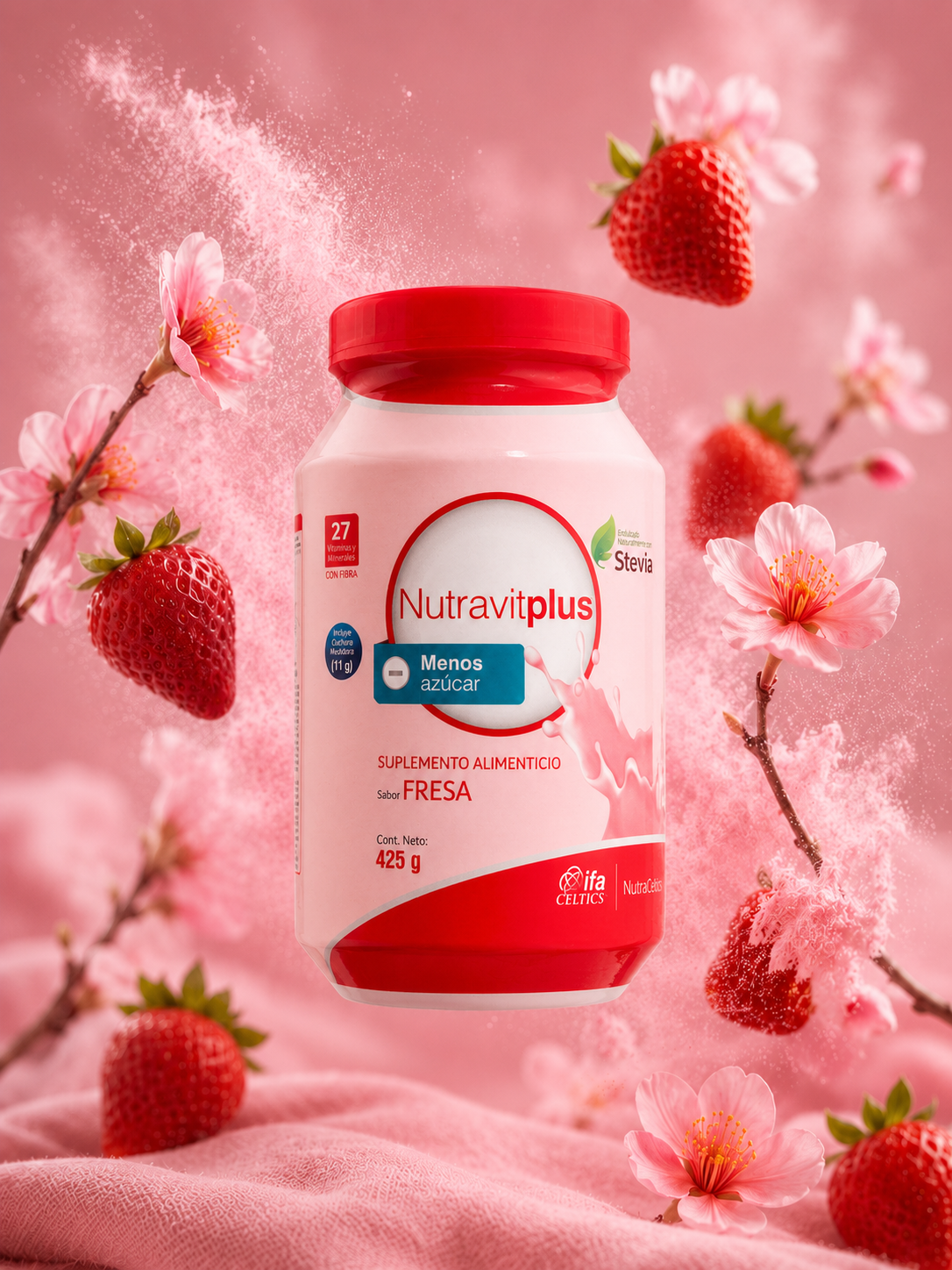 Nutravitplus 425g by IFA Celtics - Endulzado con Stevia