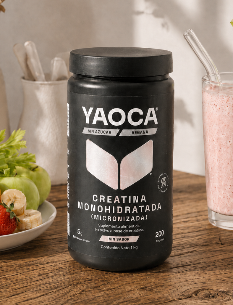 CREATINA MONOHIDRATADA (MICRONIZADA) Vegana by  YAOCA