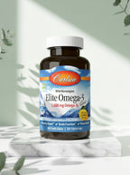 Elite Omega 3 1600mg 60 Softgels - Frente