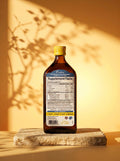 Aceite de Pescado Omega 3 1600mg Sabor Naranja - Etiqueta