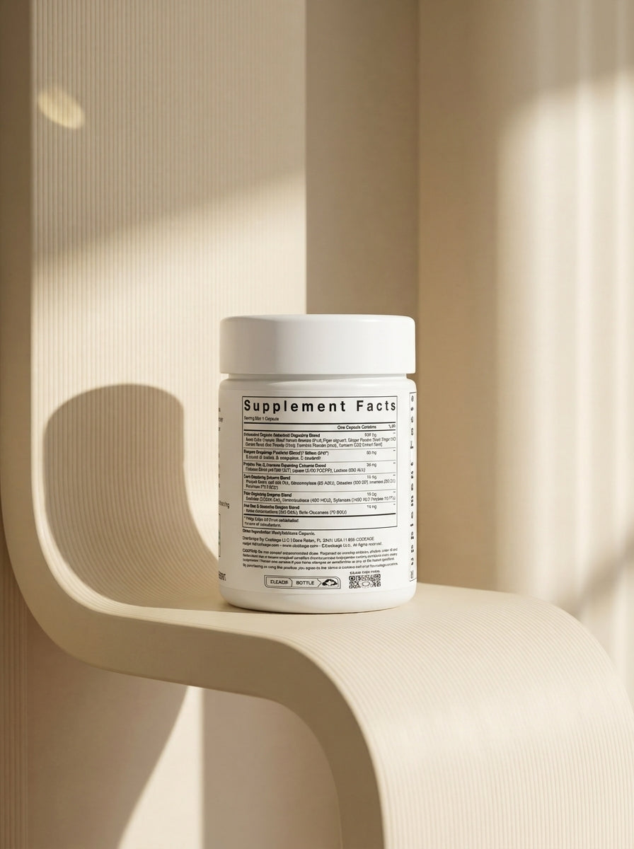 Fermented Digestive Enzymes - Etiqueta