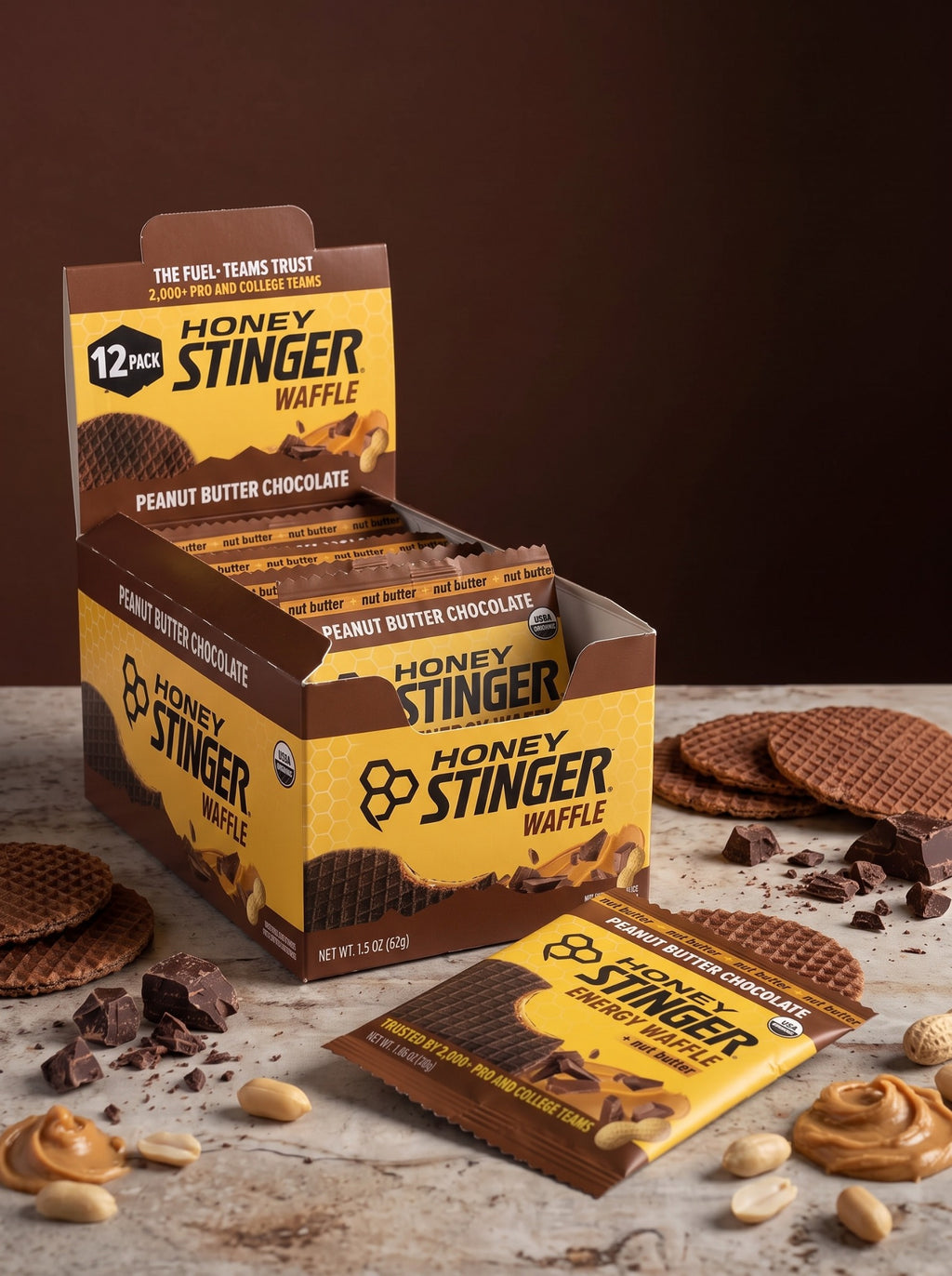 Waffle Honey Stinger Chocolate - Frente