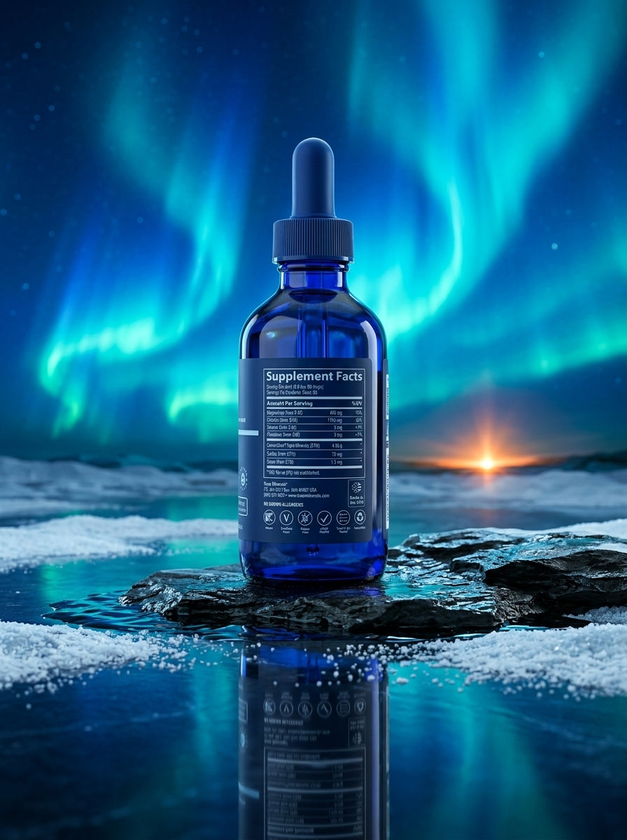 Líquido Magnesio Iónico 400mg - Etiqueta