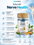 SNAP Nerve Health 60 Cápsulas - Infografía