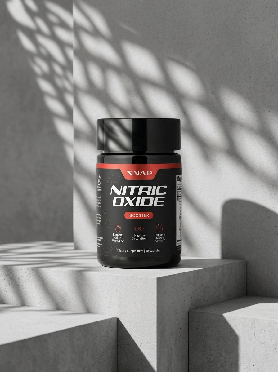 Nitric Oxide Booster 60 cápsulas - Frente