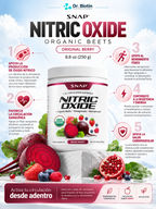Nitric Oxide Organic Beets Original Berry - Infografía