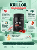 Krill Oil Superba2 500mg - Infografía