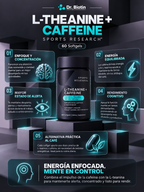 L-Theanine + Caffeine - Infografía