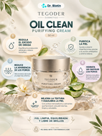 OIL CLEAN PURIFYING CREAM TEGODER - beneficios