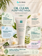 OIL CLEAN PURIFYING MASK TEGODER - beneficios