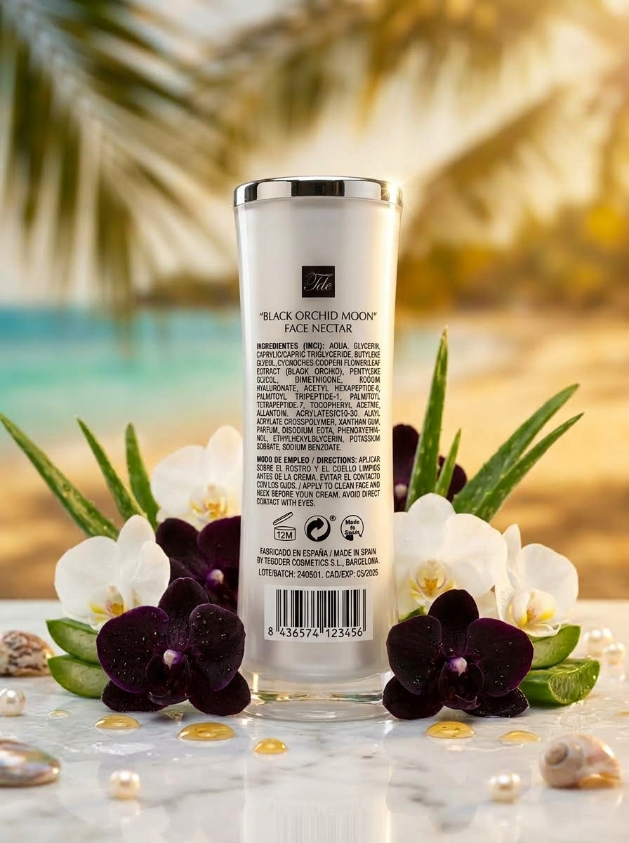 BLACK ORCHID MOON FACE NECTAR TEGODER