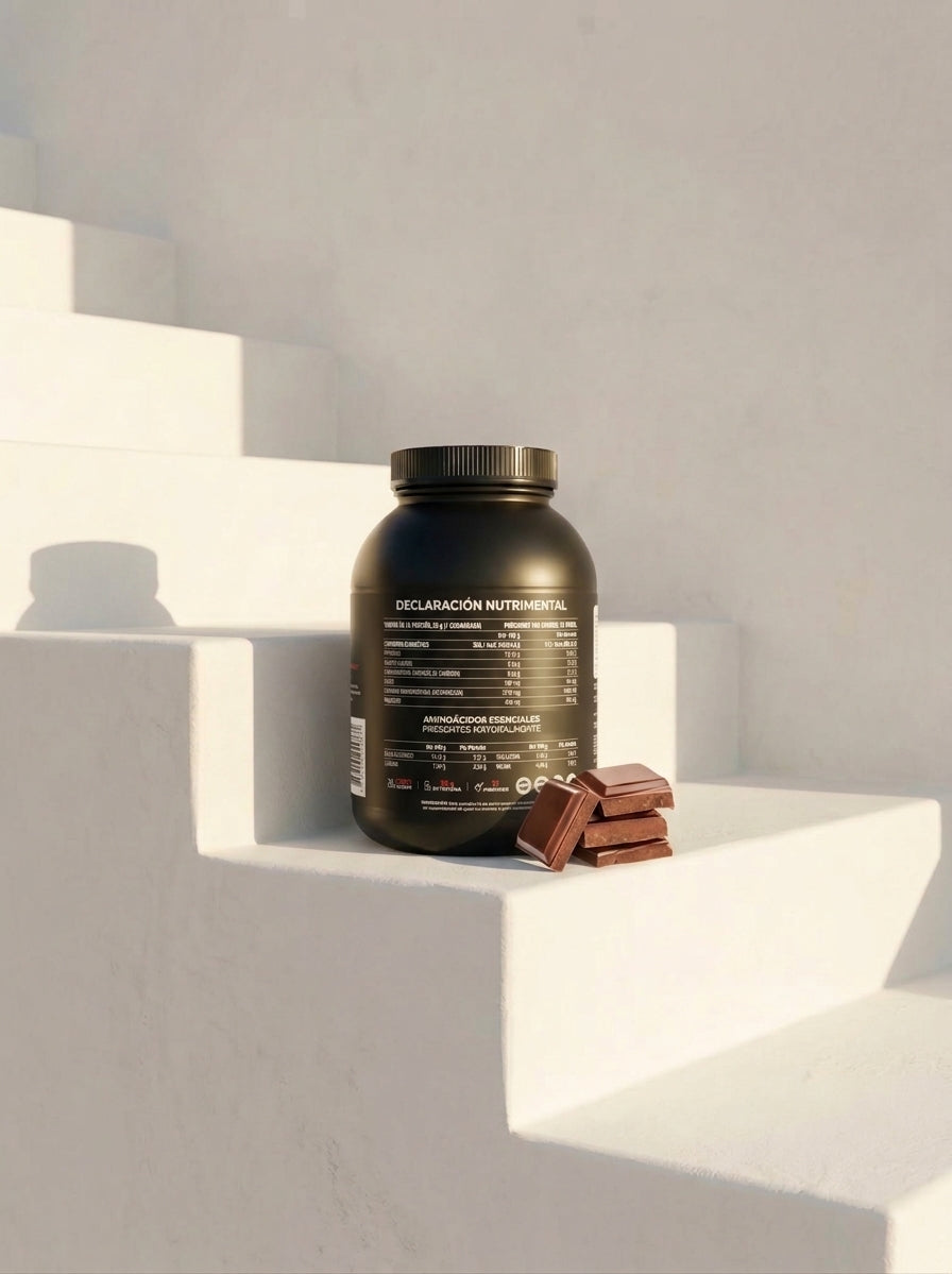 Proteína Isolate Chocolate - Etiqueta