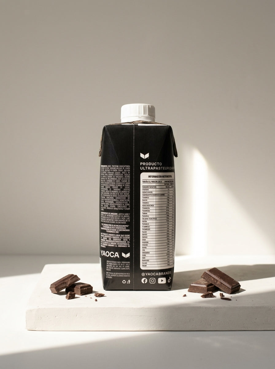 Whey Proteína Bebible Chocolate - Etiqueta