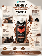 Whey Proteína Bebible Chocolate - Infografía